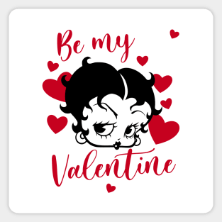 BETTY BOOP - Be my Valentine 2.0 Sticker